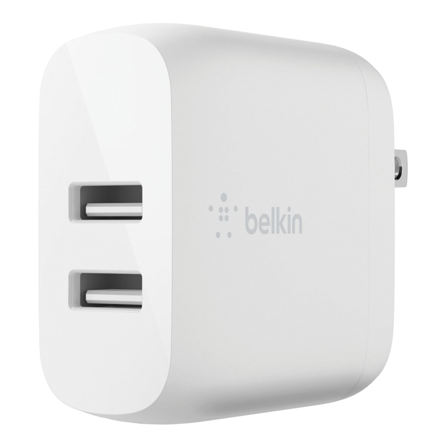 Picture of Belkin WCE001dq1MWH Boost Charging DUAL USB A Cable, White