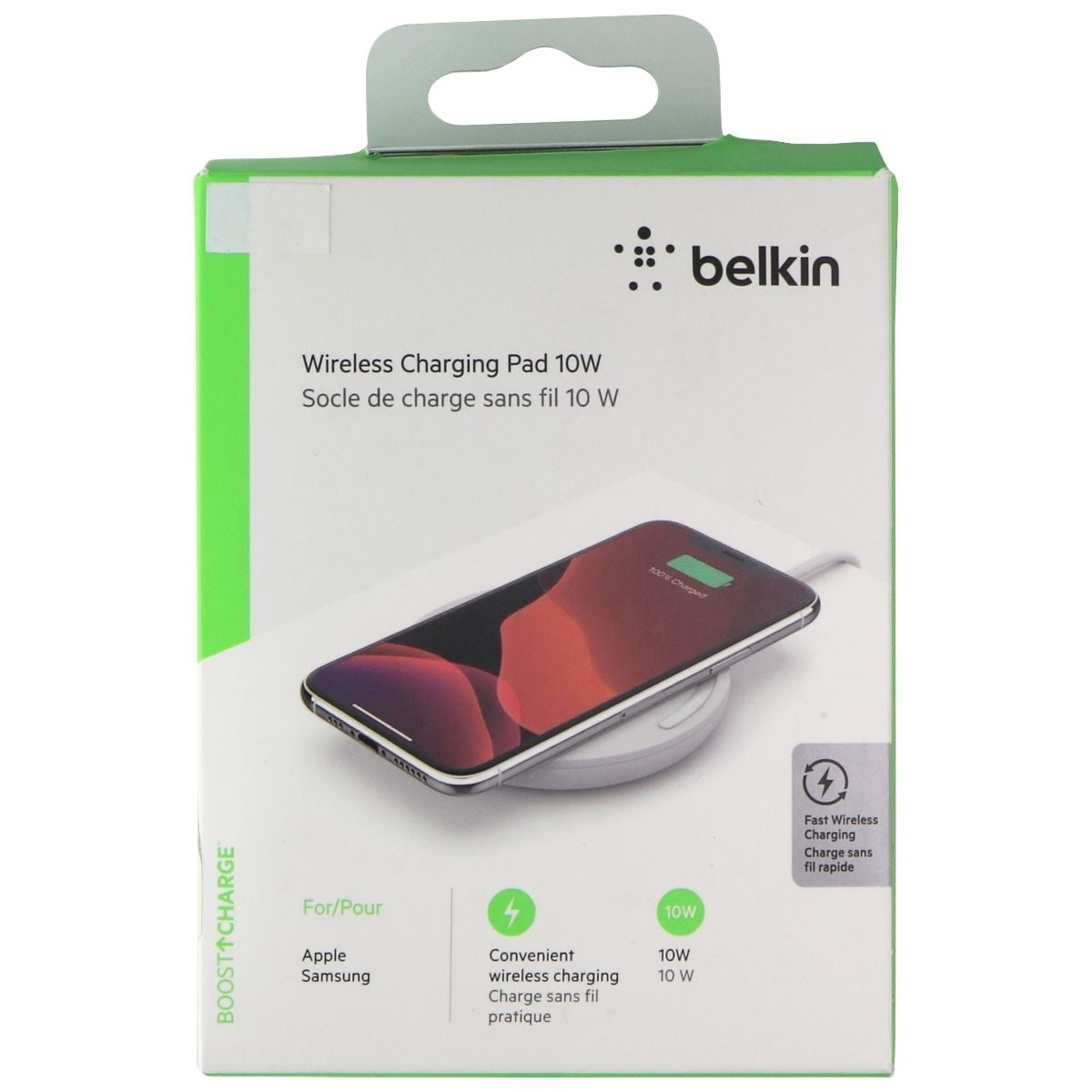 Picture of Belkin WIA001ttWH Boost Up Wirless Charging Pad&#44; White