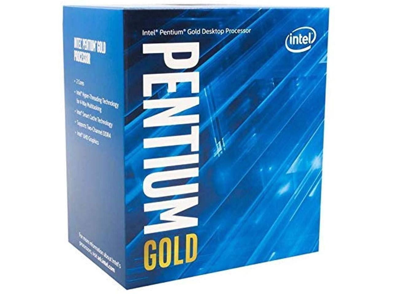 Picture of Intel BX80701G6400 Pentium Gold G6400 Desktop 2-Core Processor Tray