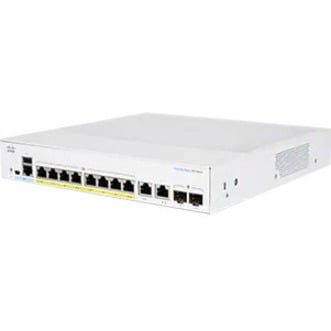 Picture of Cisco Systems CBS350-8P-E-2G-NA CBS350 Managed 8-port GE&#44; PoE Ethernet Switch
