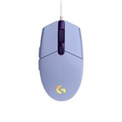 Picture of Logitech 910-005851 G203 Lightsync Wired Gaming Mouse, Lilac