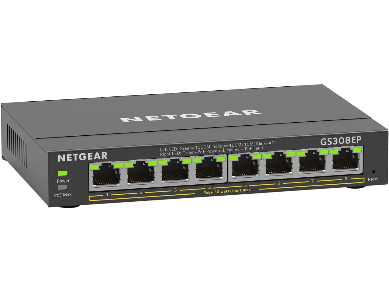 8 Port GB PoE Smart Plus Gigabit Ethernet Switch