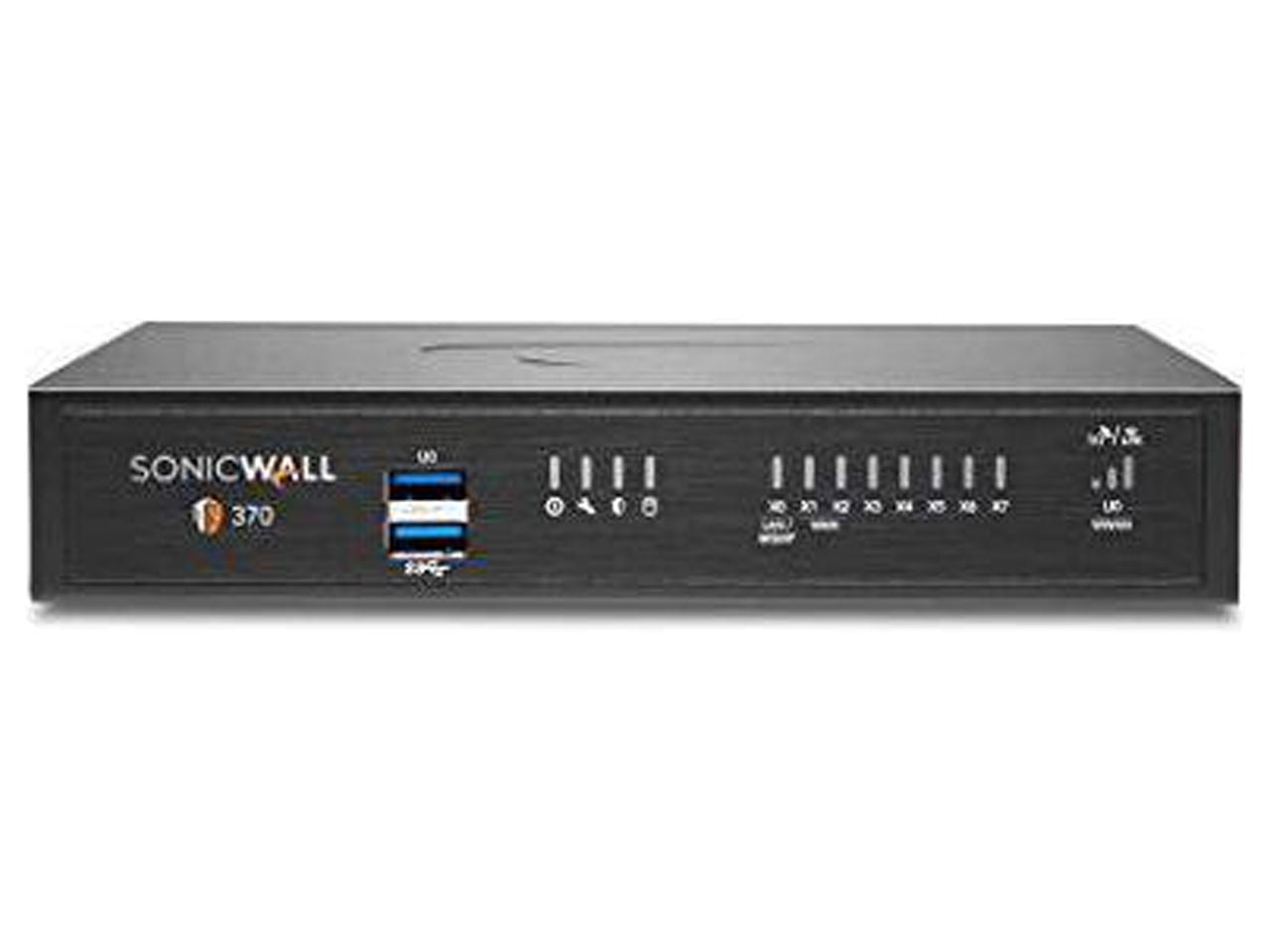 TZ370 Appliance Only Total Secure, Black