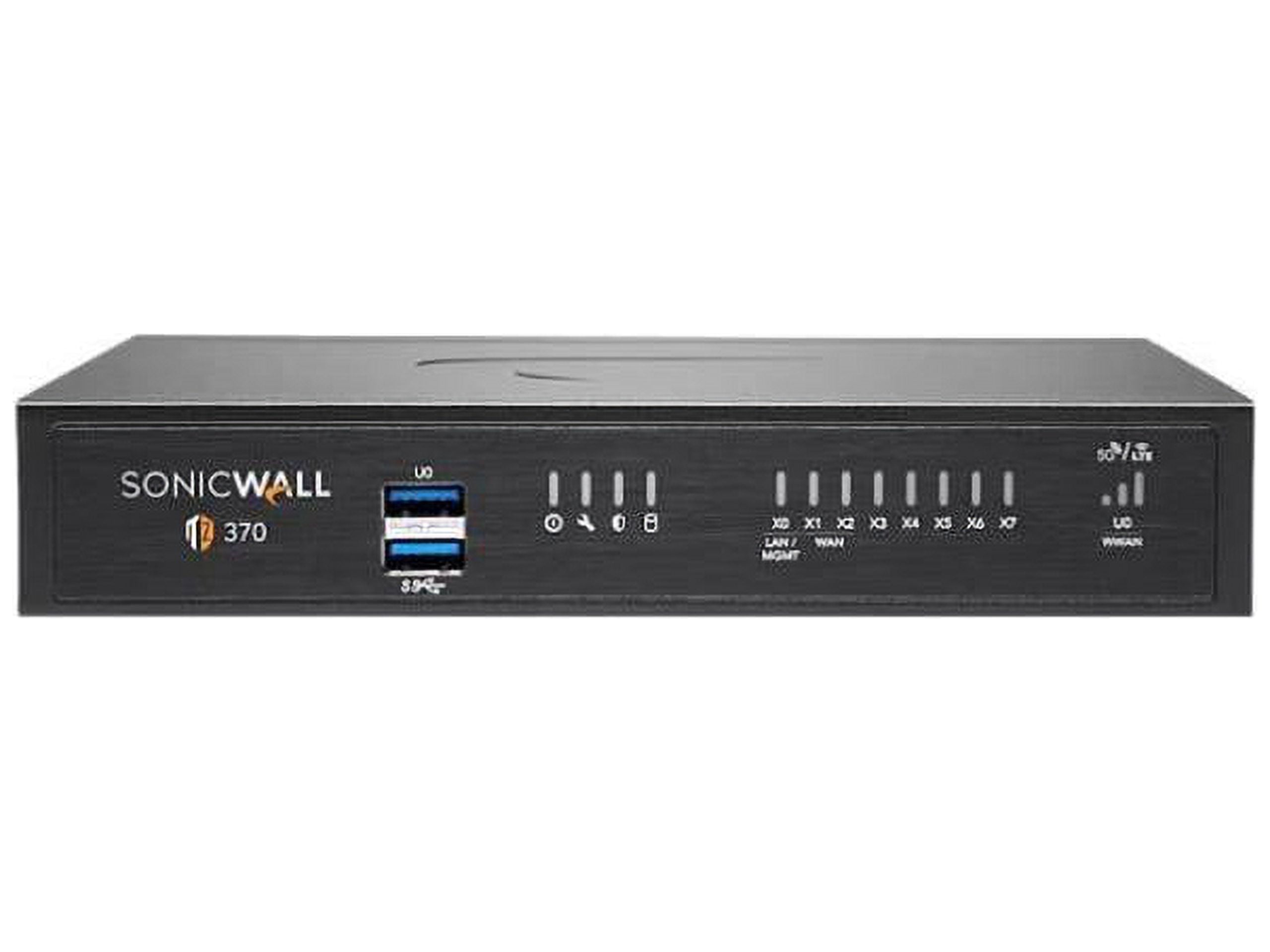 TZ370 High Availability Firewall, Black