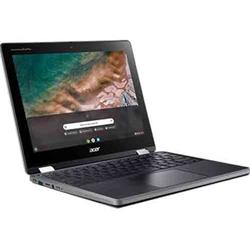 Picture of Acer NX.A91AA.001 12 in. Touchscreen 2-in-1 Chromebook - Intel Celeron N5100 Quad-core 1.10 GHz - 4 GB RAM - 32 GB Flash Memory - Chrome OS - Intel UHD Graphics - in-Plane Switching&#44; Shale Black