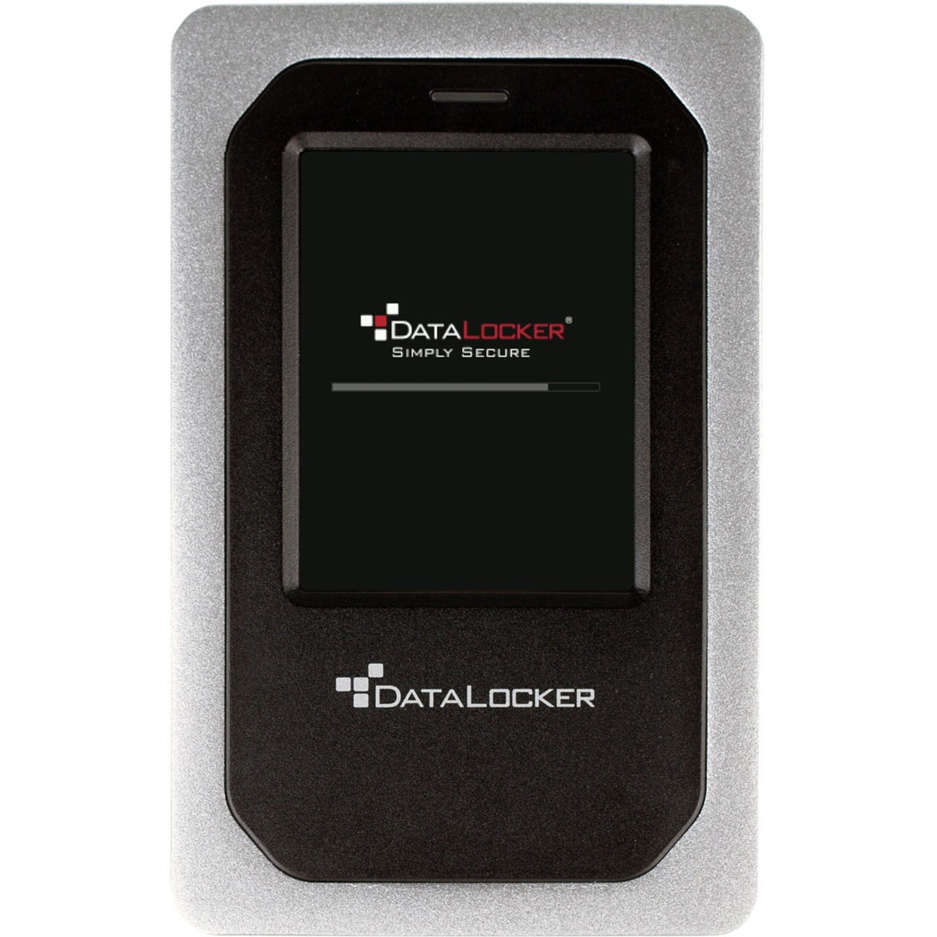 Picture of Datalocker DL4-1TB-FE DataLocker DL4 FE 1 TB USB 3.2 Portable External Hard Drive&#44; Aluminium & Black