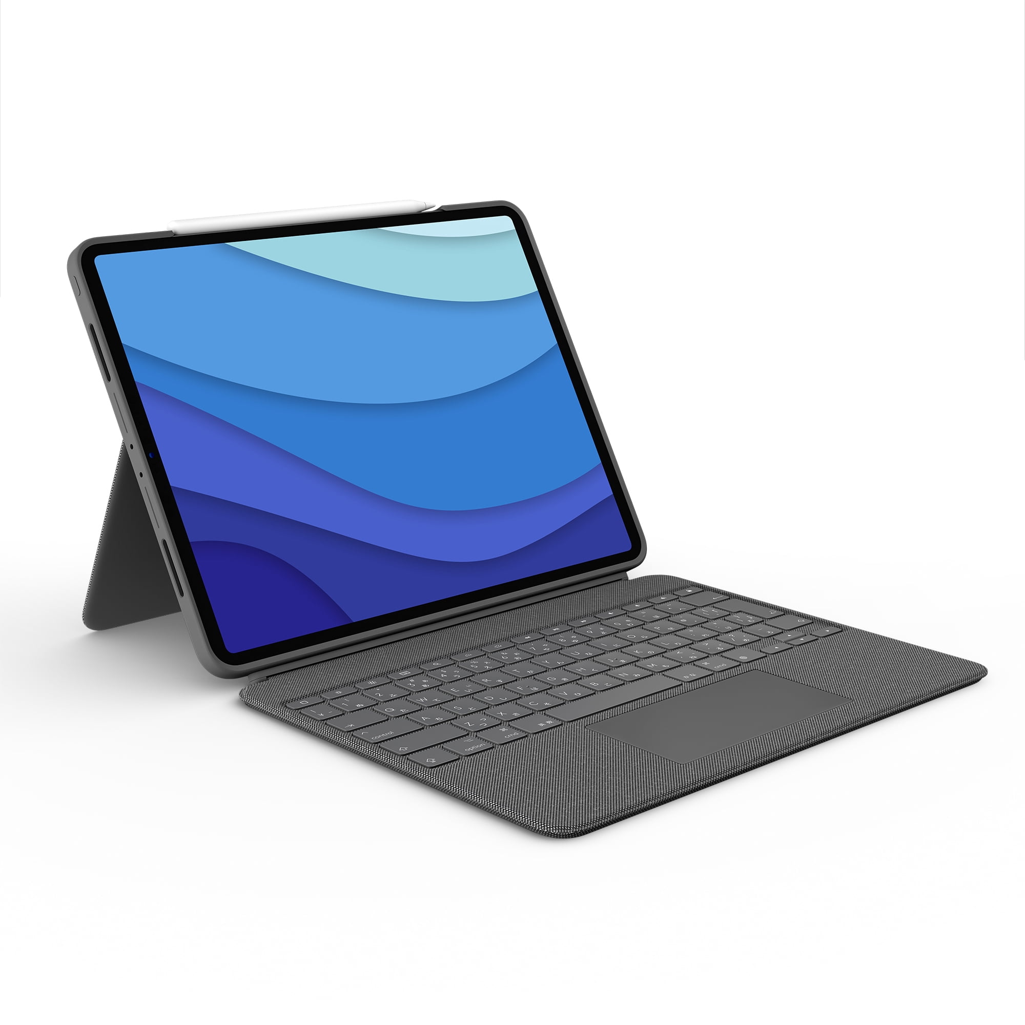 Logitech  12.9 in. Combo Touch Keyboard Case for Ipad Pro 5, Oxford Gray