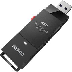 Picture of Buffalo Americas SSD-PUT1.0U3B 1 TB Portable Rugged Solid State Drive Stick - USB 3.2 Gen 1