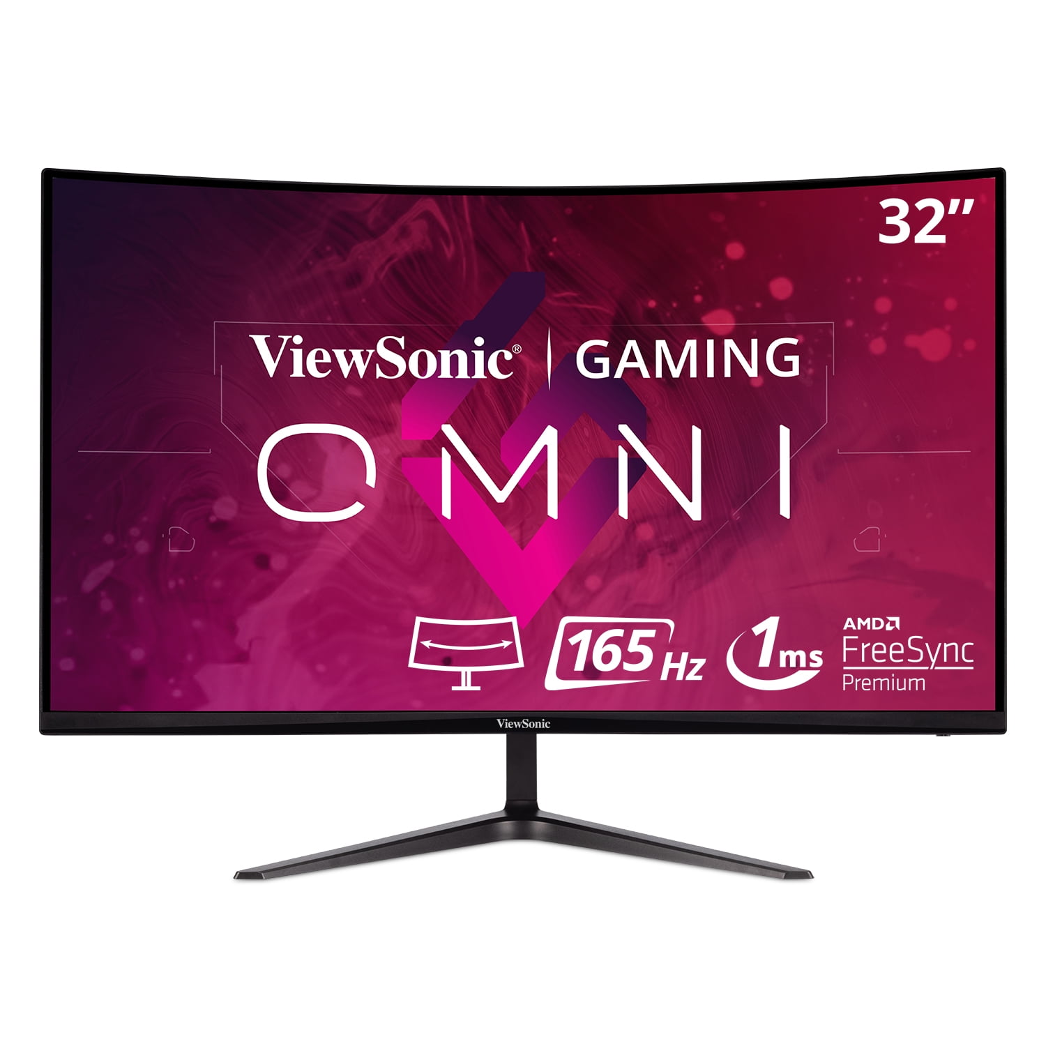 Picture of Viewsonic VX3218-PC-MHD 32 in. Full HD Curved Screen LED Gaming LCD Monitor, Black