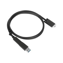 ACC1133GLX 1M USB-C Male with Screw to USB-C Male Cable with USB-A Tether