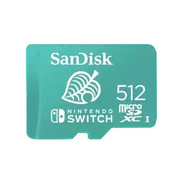 Picture of SanDisk SDSQXAO-512G-ANCZN Nintendo Micro SD 512GB Memory Card