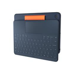 920-010341 Rugged Combo 3 Touch Keyboard Case with Trackpad for iPad 7th & 8th Gen