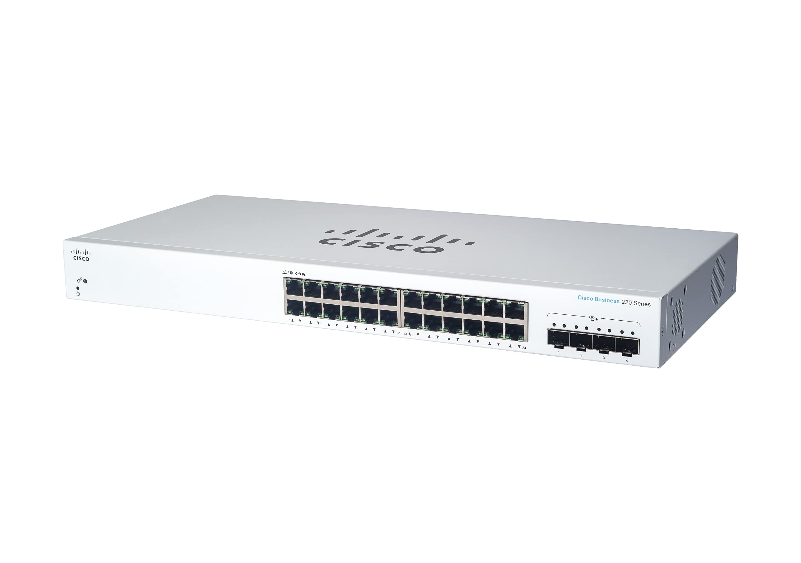 Picture of Cisco Systems CBS220-24T-4X-NA CBS220 Smart 24 Port GE Ethernet Switch