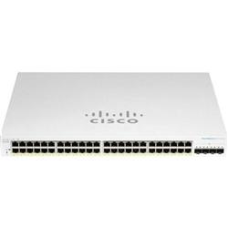 Picture of Cisco Systems CBS220-48FP-4X-NA Smart 48 Port GE Full PoE Ethernet Switch