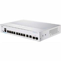 Picture of Cisco Systems CBS220-8T-E-2G-NA 8 Port GE GE Extended 2 x 1G SFP Ethernet Smart Switch&#44; White