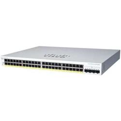 Picture of Cisco Systems CBS220-48T-4X-NA 48 Port GE 4 x 10G SFP Plus Ethernet Smart Switch&#44; White