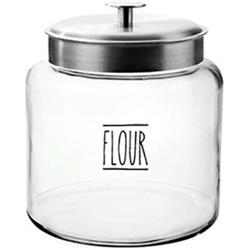 Picture of Anchor Hocking 13594AHG18 1.5 gal Flour Montana Jar with SS