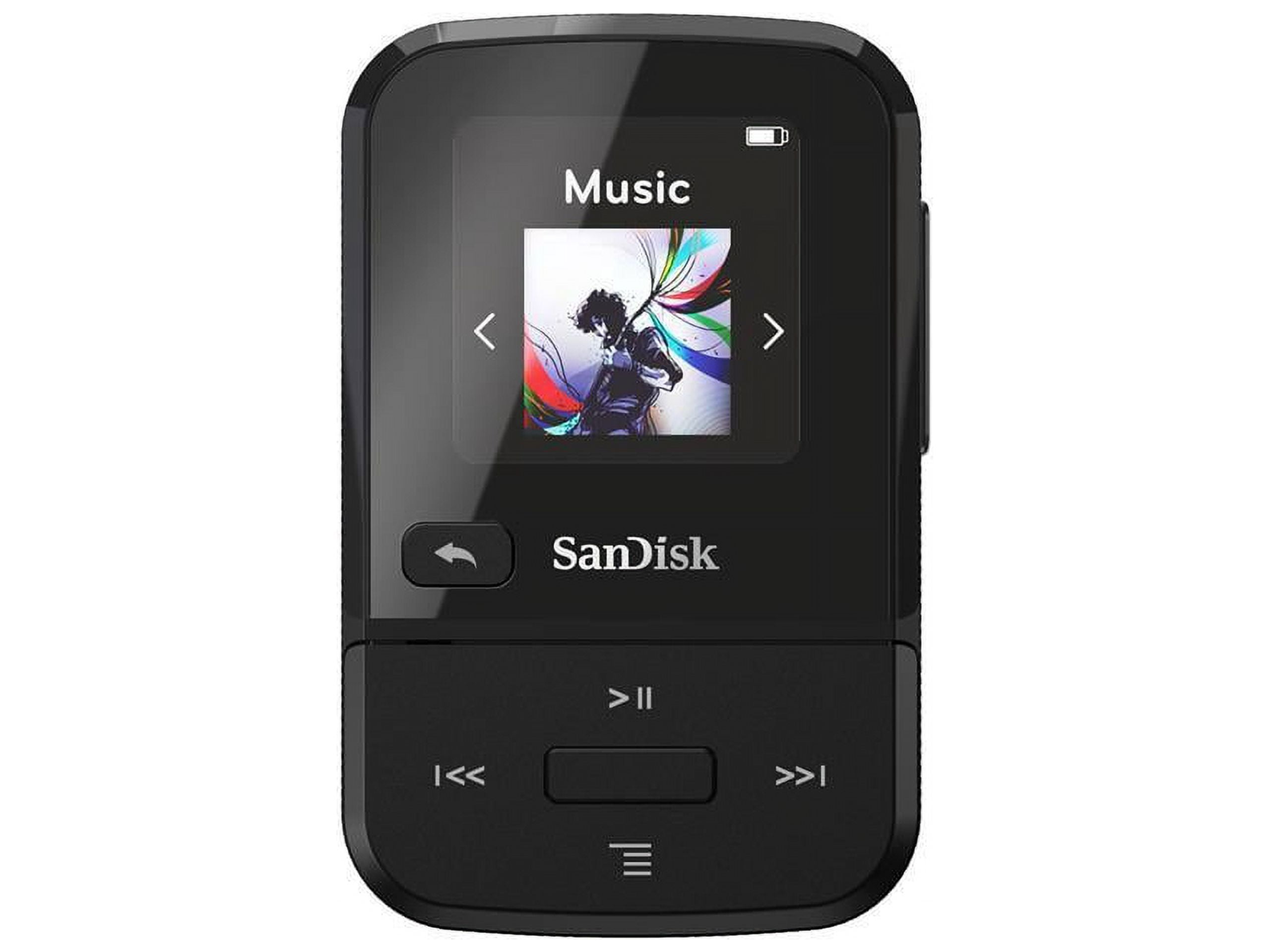 Picture of SanDisk SDMX30-032G-G46K 1.22 in. Clip Sport Go 32GB MP3 Wearable MP3 Player&#44; Black