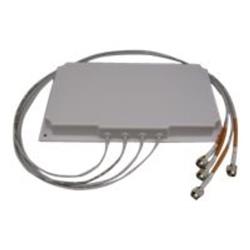 Picture of Cisco Systems AIRANT2566P4WRS 4-Port 2.4 GHz 5 GHz 6 dBi RP-TNC Directional Self-Identifying Antenna&#44; Gray
