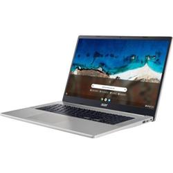 Picture of Acer NX.AQ2AA.004 17.3 in. Chromebook Laptop&#44; Sparkly Silver - Full HD - 1920 x 1080 - Intel Celeron N5100 Quad-Core - 1.10 GHz - 4 GB RAM - 32 GB Flash Memory