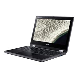 Picture of Acer NX.A8ZAA.004 11.6 in. Touchscreen Convertible 2 in 1 Chromebook Laptop&#44; Shale Black - HD - 1366 x 768 - Intel Celeron N5100 Quad-Core - 1.10 GHz - 8 GB RAM - 64 GB Flash Memory