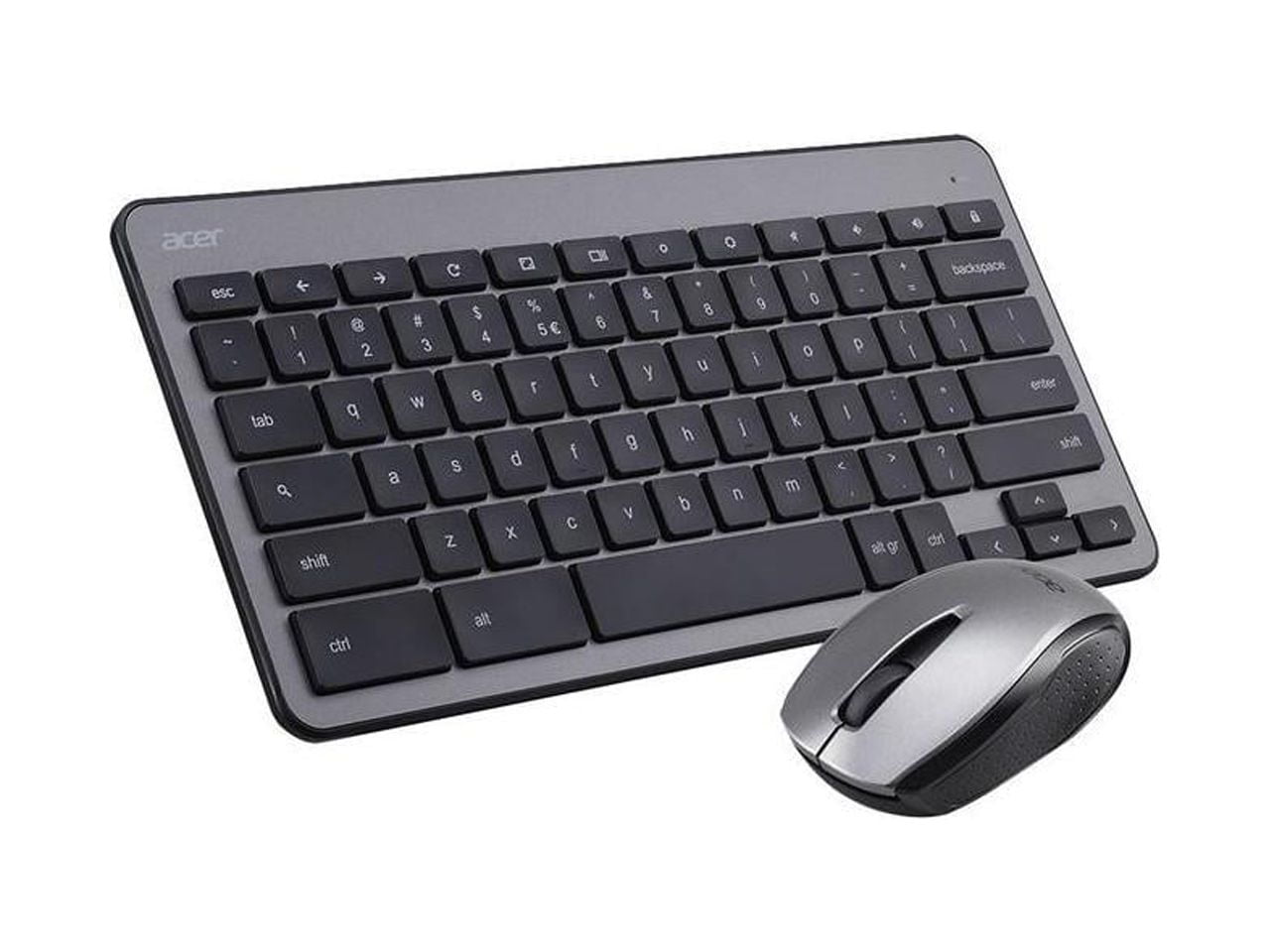 Picture of Acer America GP.ACC11.00X Chrome Wireless Keyboard & Mouse Combo Set