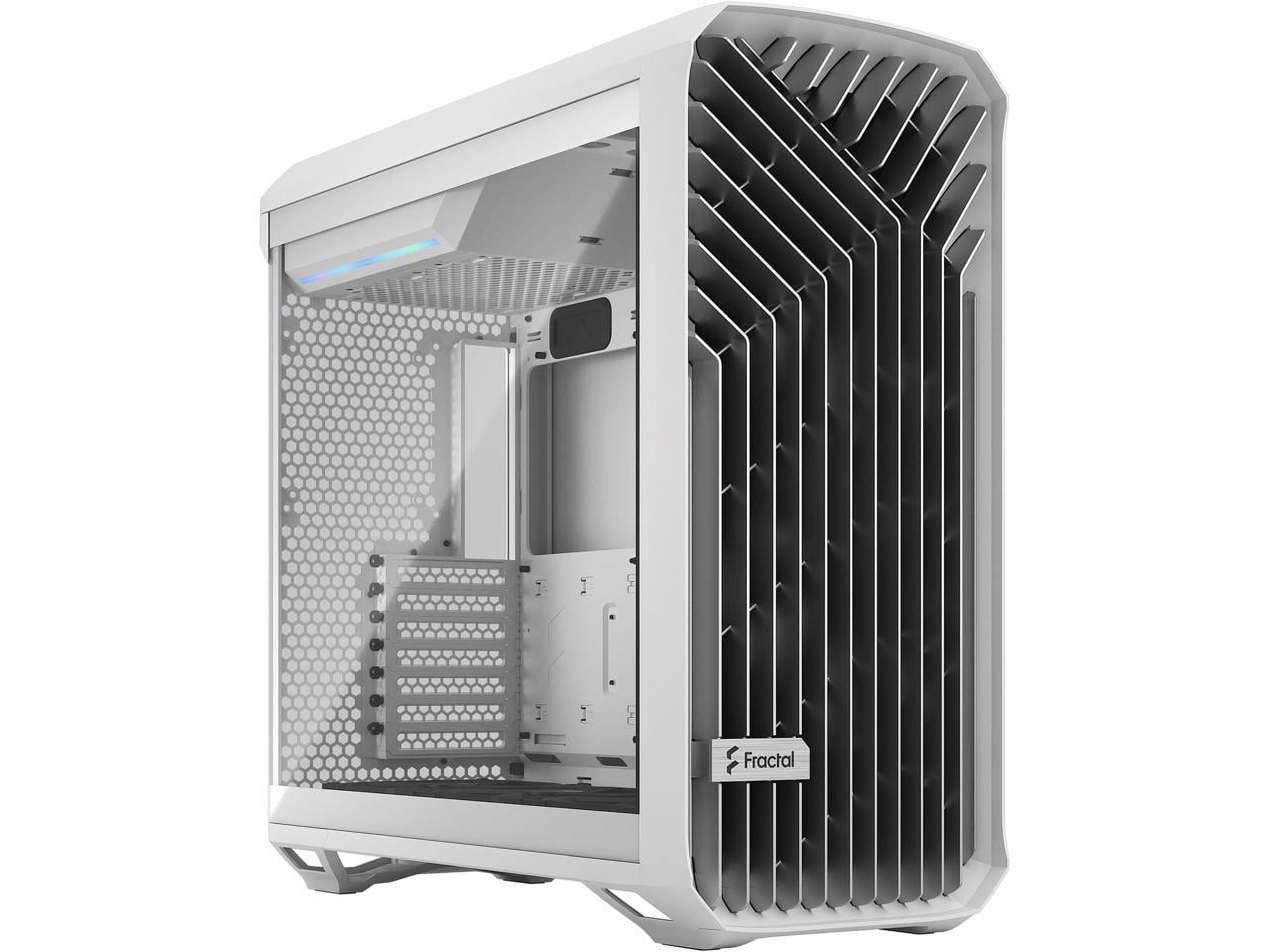 Picture of Fractal Design FD-C-TOR1A-03 Torrent Tempered Glass Window High-Airflow Mid Tower Computer Case, White