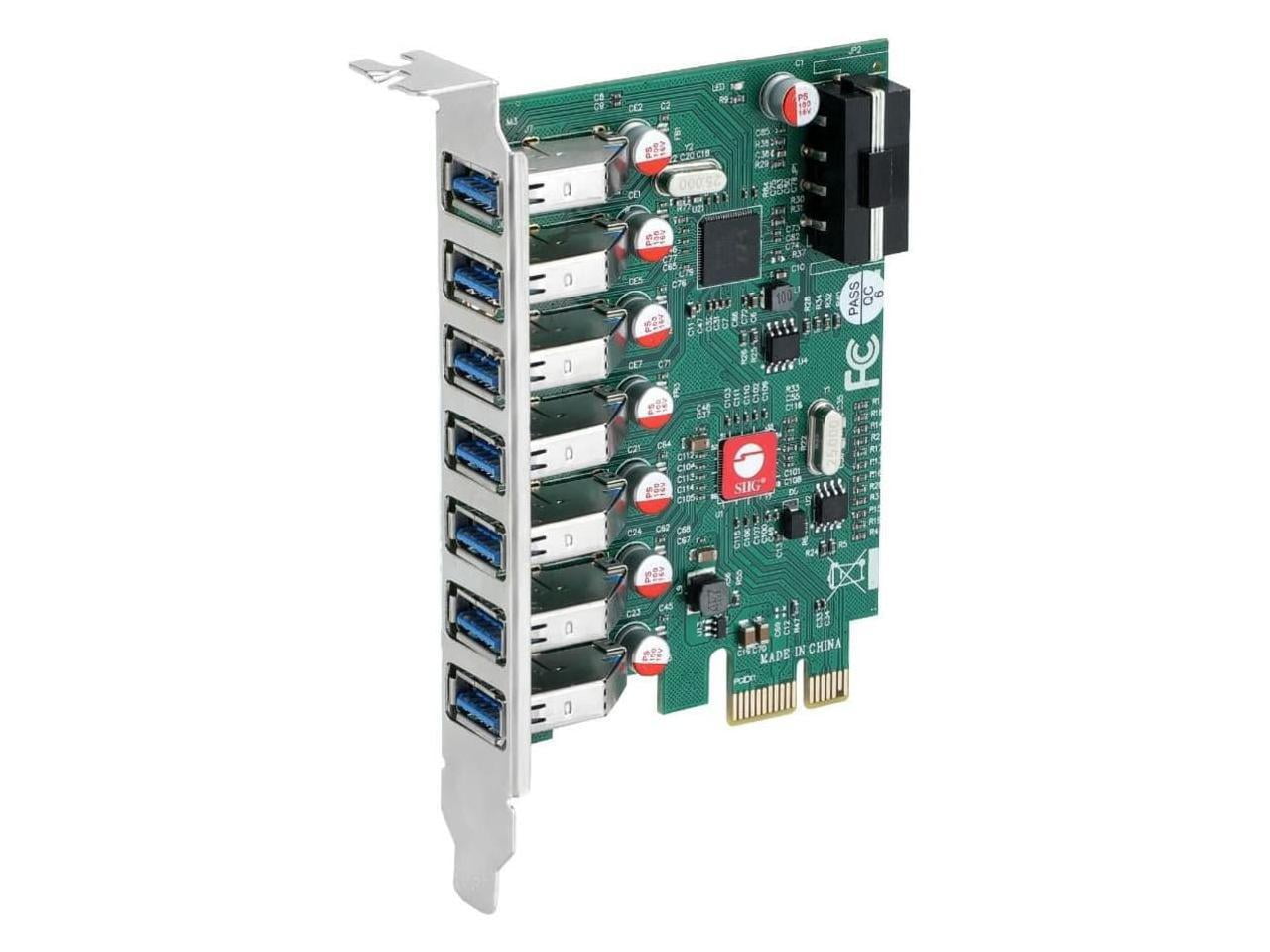 3.0 7-Port PCIe Adapter7 Port USB Host Card