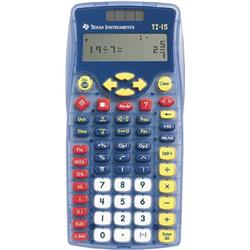 Picture of Texas Instruments TI15BK TI-15 Explorer Calculator&#44; Blue