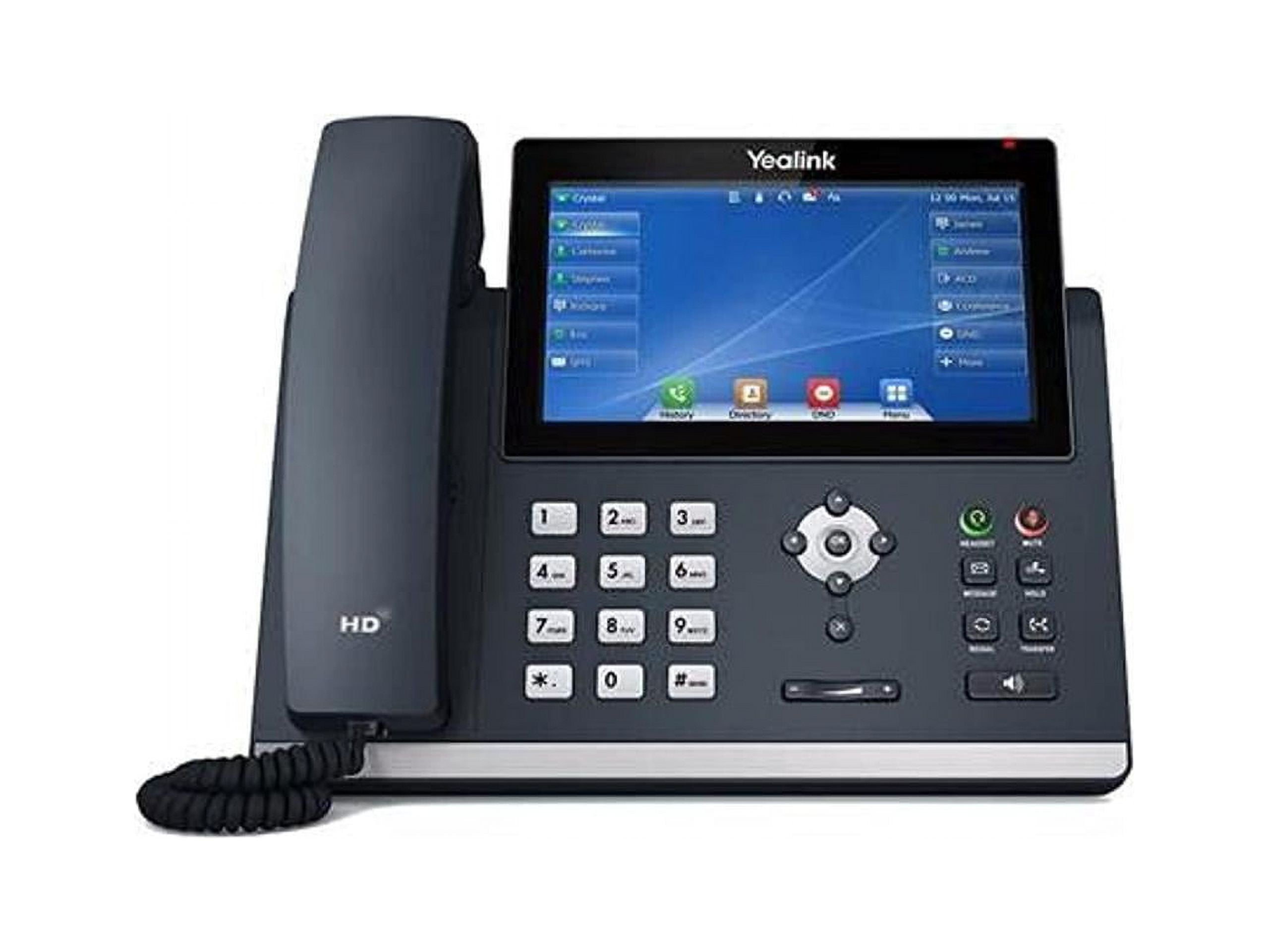 Picture of YeaLink 1301204 Corded Wall Mountable Classic Desk IP Phone