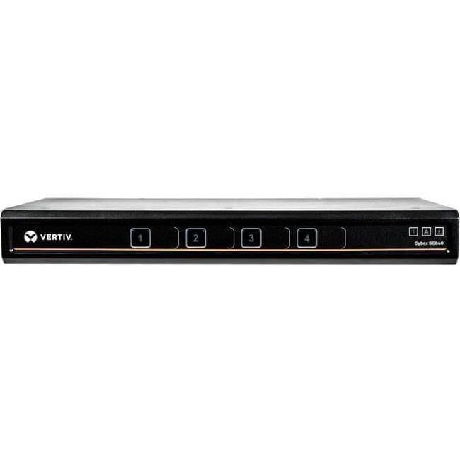 Secure KVM 4-Port Universal DisplayPort Switch