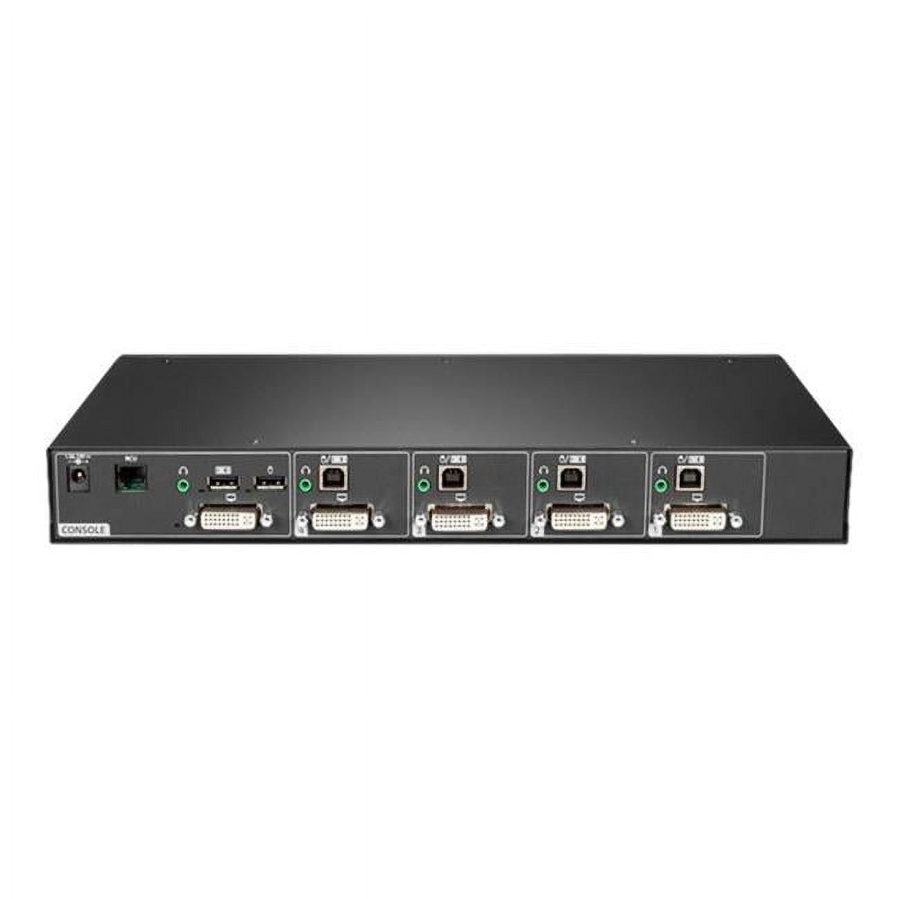 SC UNV DPH Sec KVM Switch 4-Port Single Display with CAC