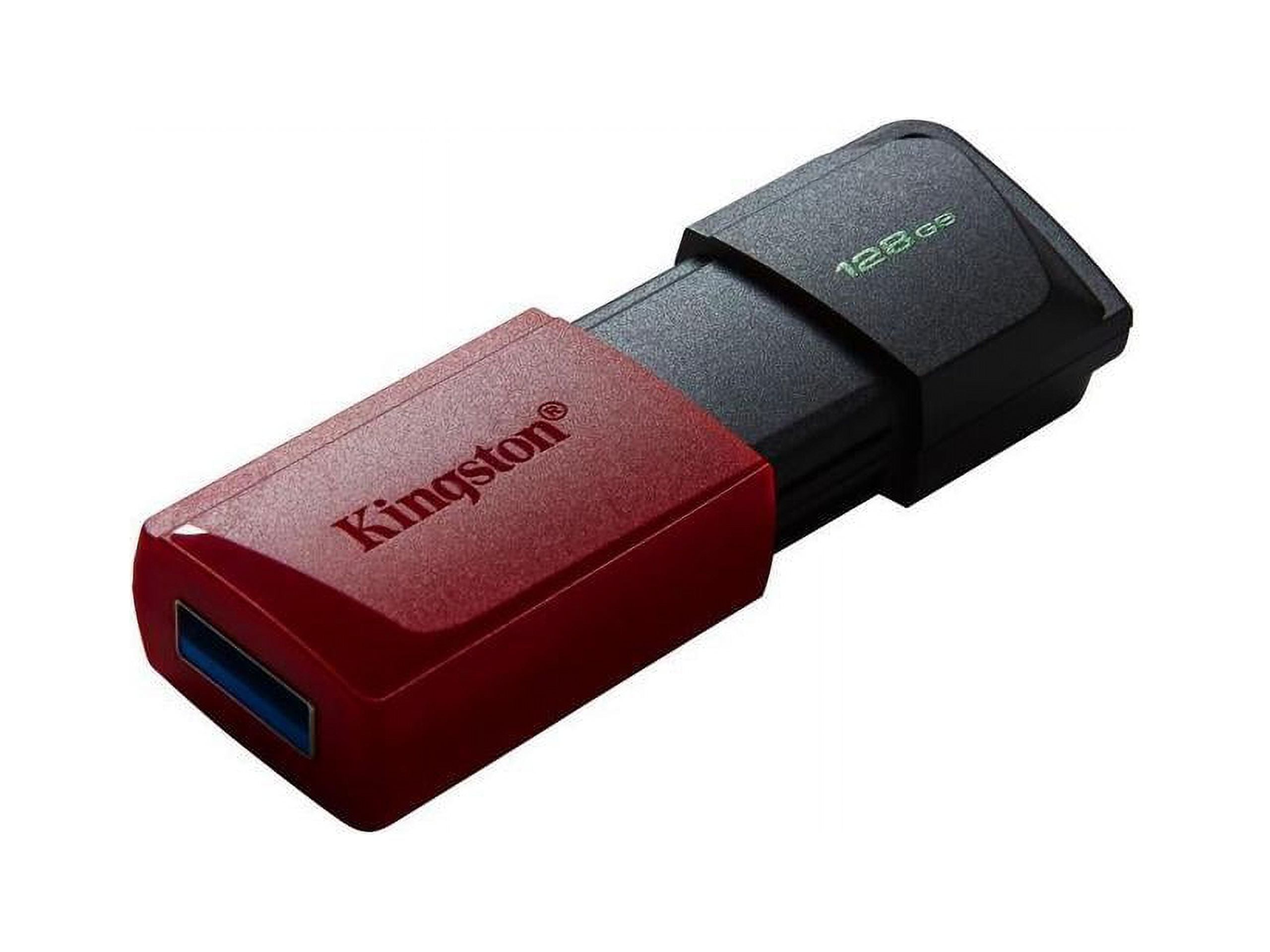 Picture of Kingston DTXM-128GB 128GB USB 3.2 Kingston Data Traveler Flashdrive&#44; Black & Red