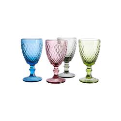Picture of Gibson 80685-04RR 11 oz Goblet Cocktail Glass&#44; Multi Color - 4 Piece