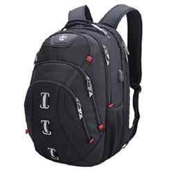 Business Pixel Backpack, Black