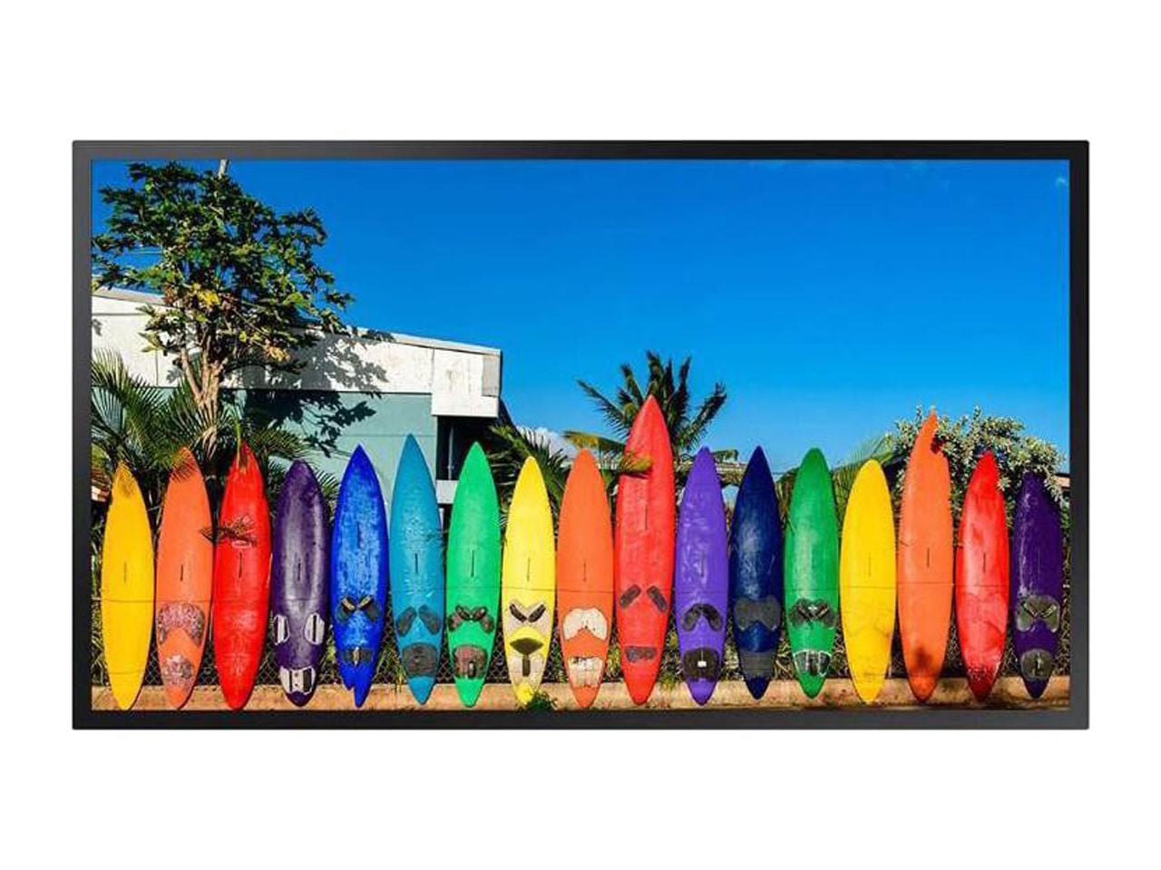 55 in. Indoor High Brightness Semi-Outdoor Smart Signage LCD Display