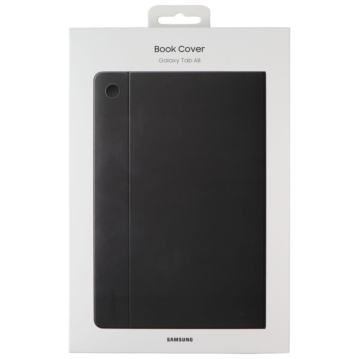 Picture of Samsung EF-BX200PJEGUJ Galaxy Tab A8 Book Cover&#44; Dark Gray