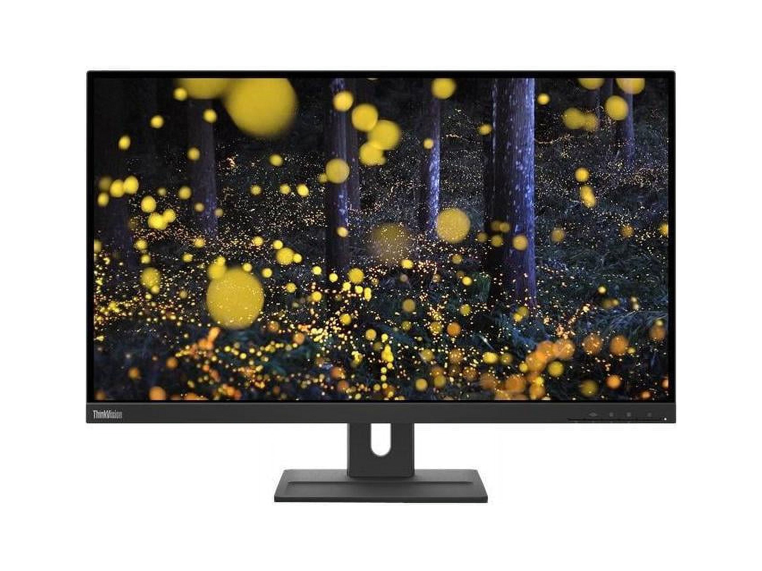 Picture of Lenovo 62D0GAR1US 27 in. E27Q-20 In-Plane Switching Display LED Monitor, Black