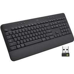 Picture of Logitech 920-010908 K650 Signature Wireless Keyboard with Bolt Receiver, Graphite