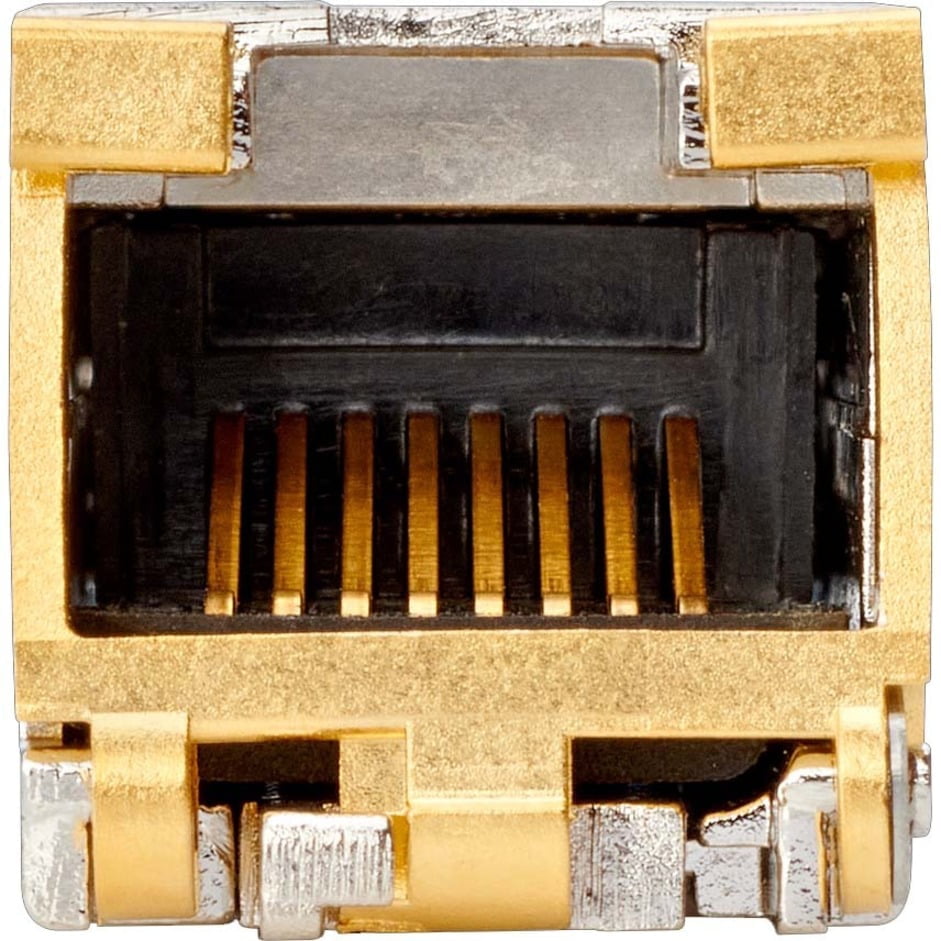 Aruba Instant On 1G SFP RJ45 T 100 m Cat5e Transceiver, Silver & Yellow