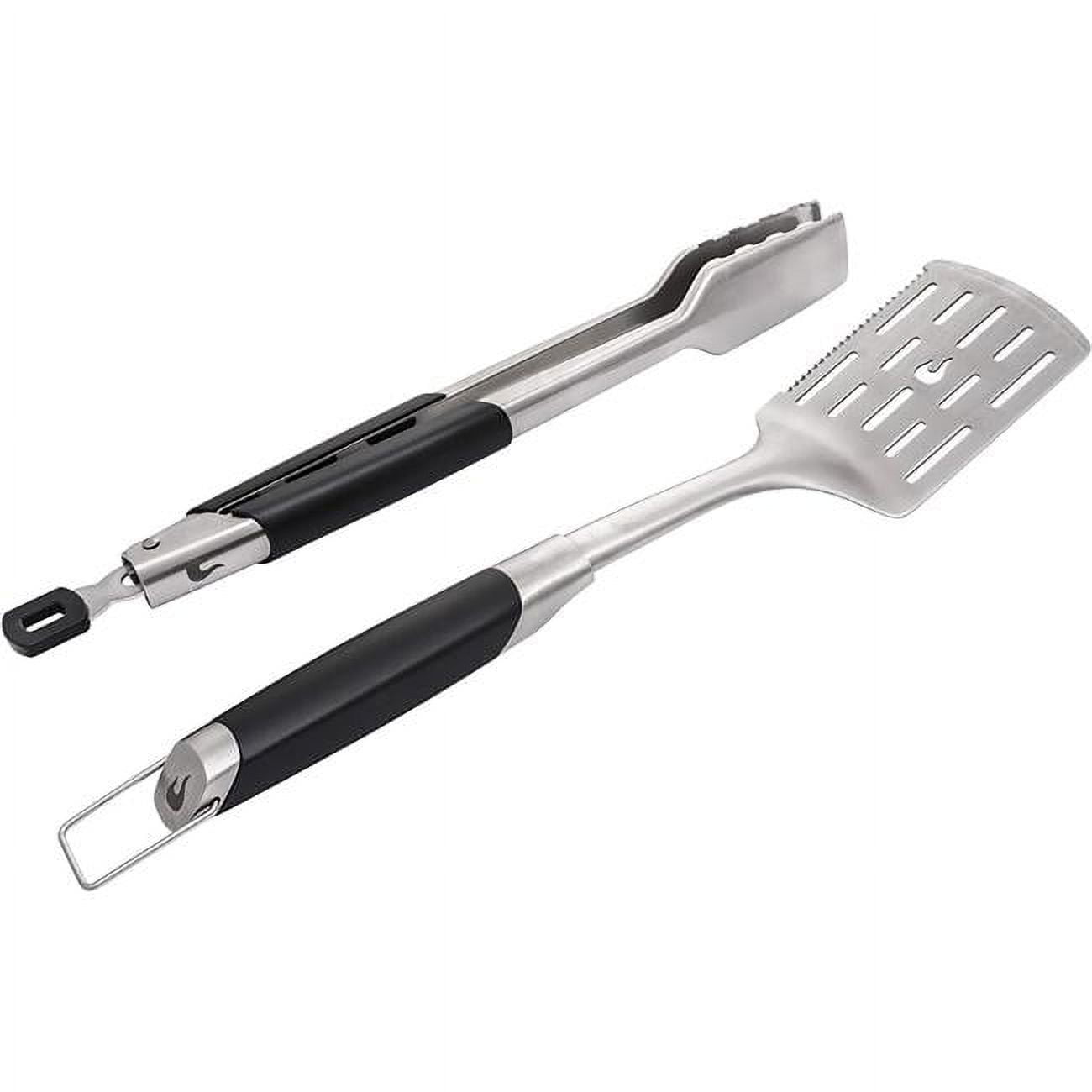Picture of Char-Broil 1139412R06 2 Piece Kitchen Utensil Tool Set&#44; Black & Silver