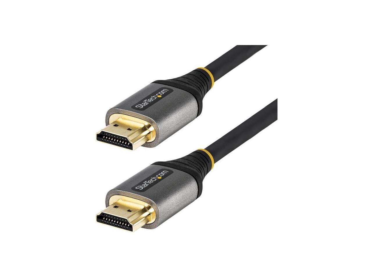 HDMM21V4M 12 ft. Ultra High Speed HDMI 2.1 Cable, Black & Grey -  Startech