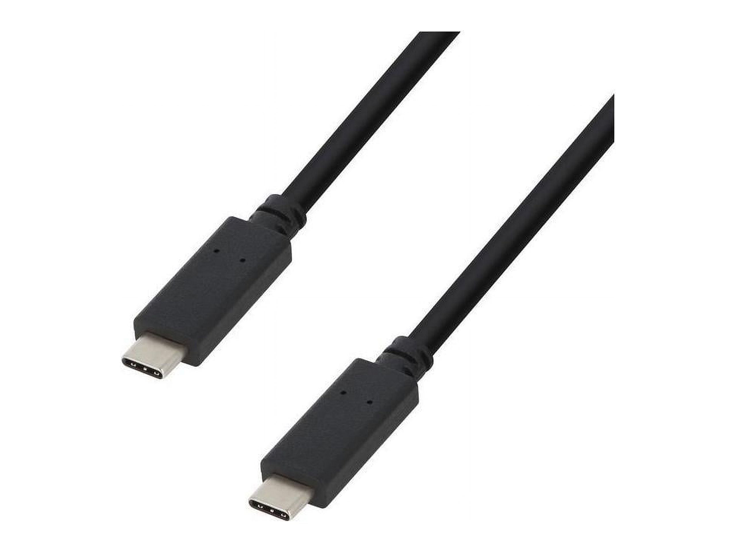 2 m 100W 10 Gbps USB 3.1 Gen 2 USB-C to USB-C Cable with Power Delivery,  Black