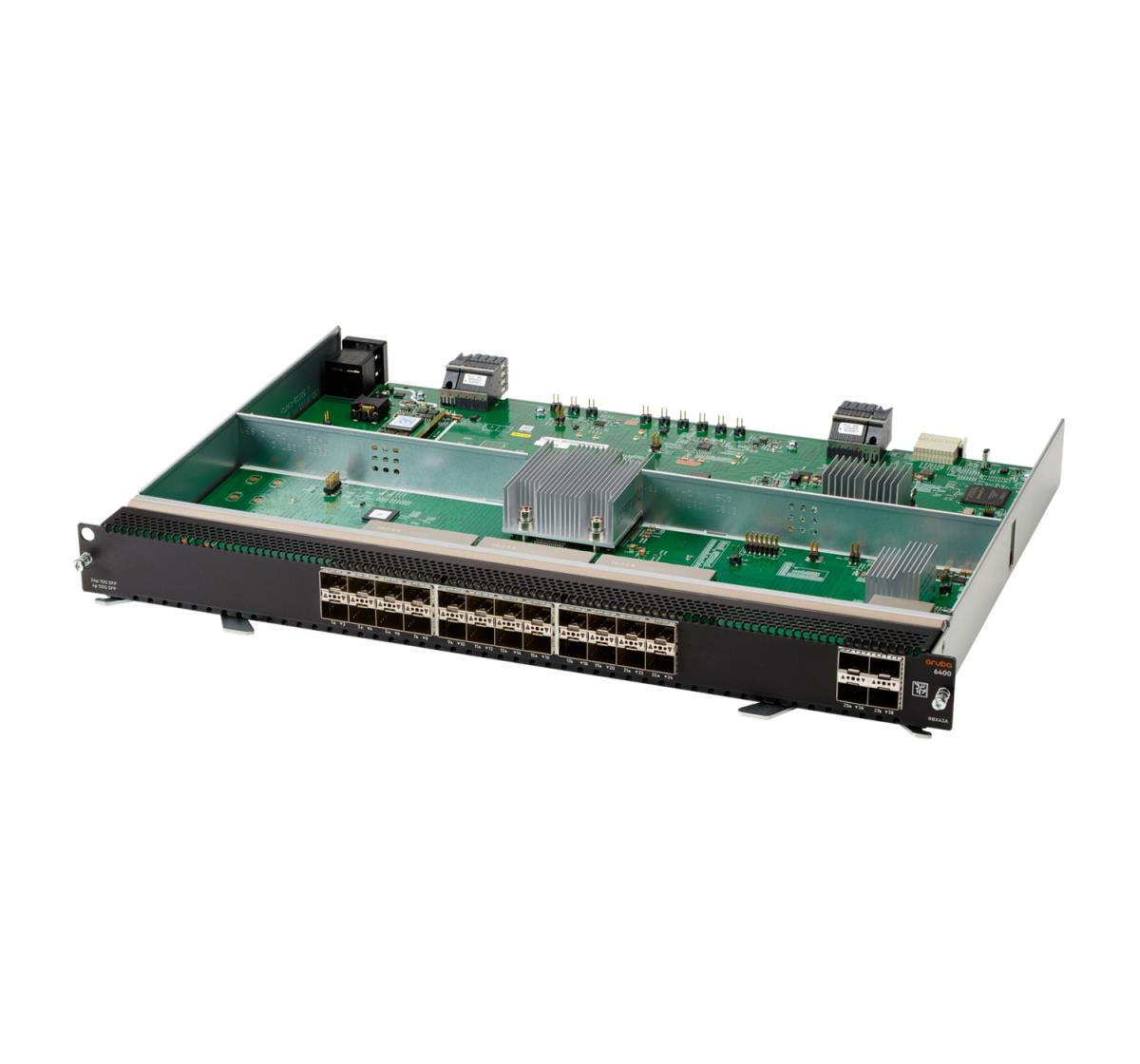 Picture of HP R0X43C Aruba 6400 24-Port SFP Plus 4SFP56 V2 Network Module