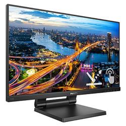24in. FHD Touch Monitor - Black - Adjustable Stand - IPS Display