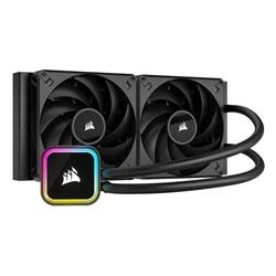 Picture of Corsair CW-9060059-WW Icue H115I RGB Elite Liquid CPU Cooler, Black