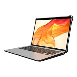 Extreme Shell-l Case for 13.6 in. Macbook Air, Black & Clear