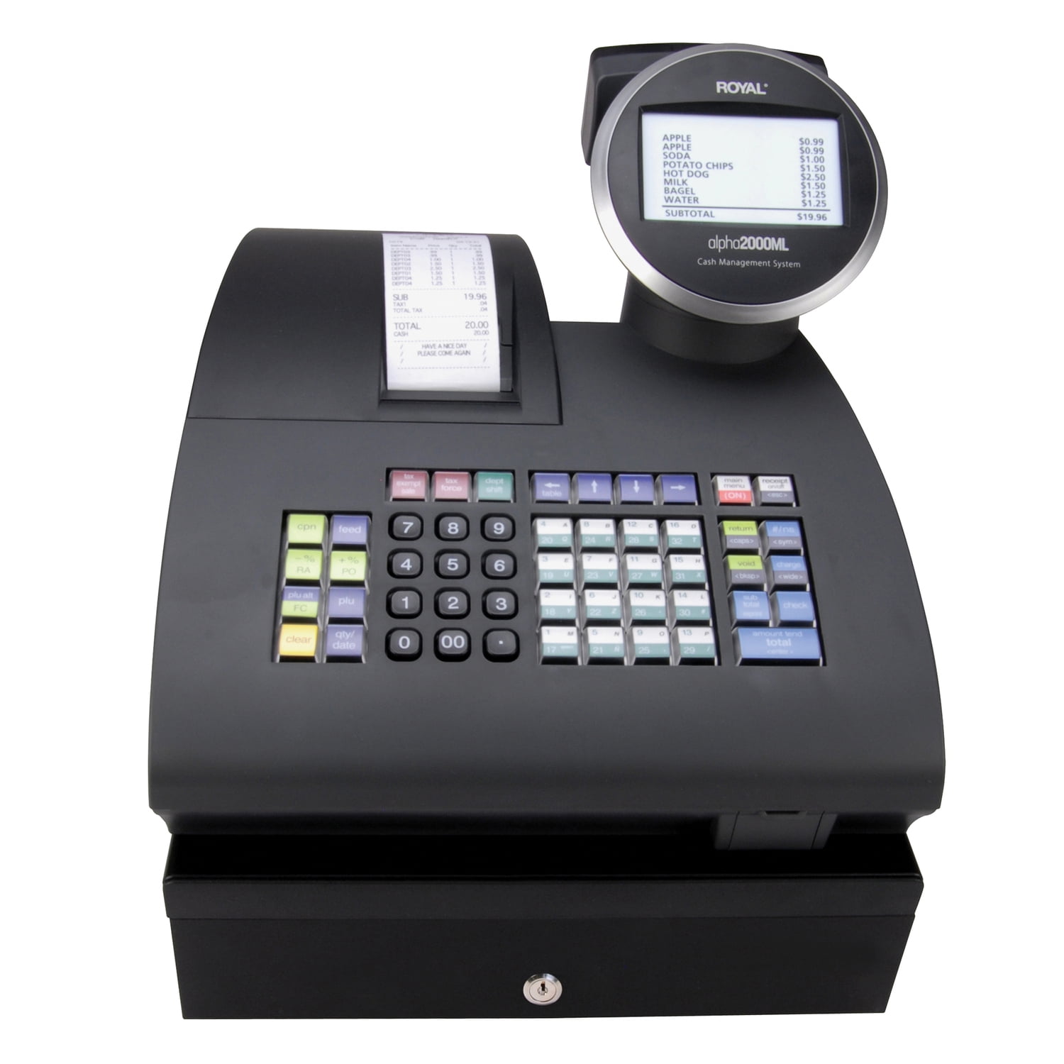 Picture of Royal Consumer 89396T 2000ML Electronic Cash Register