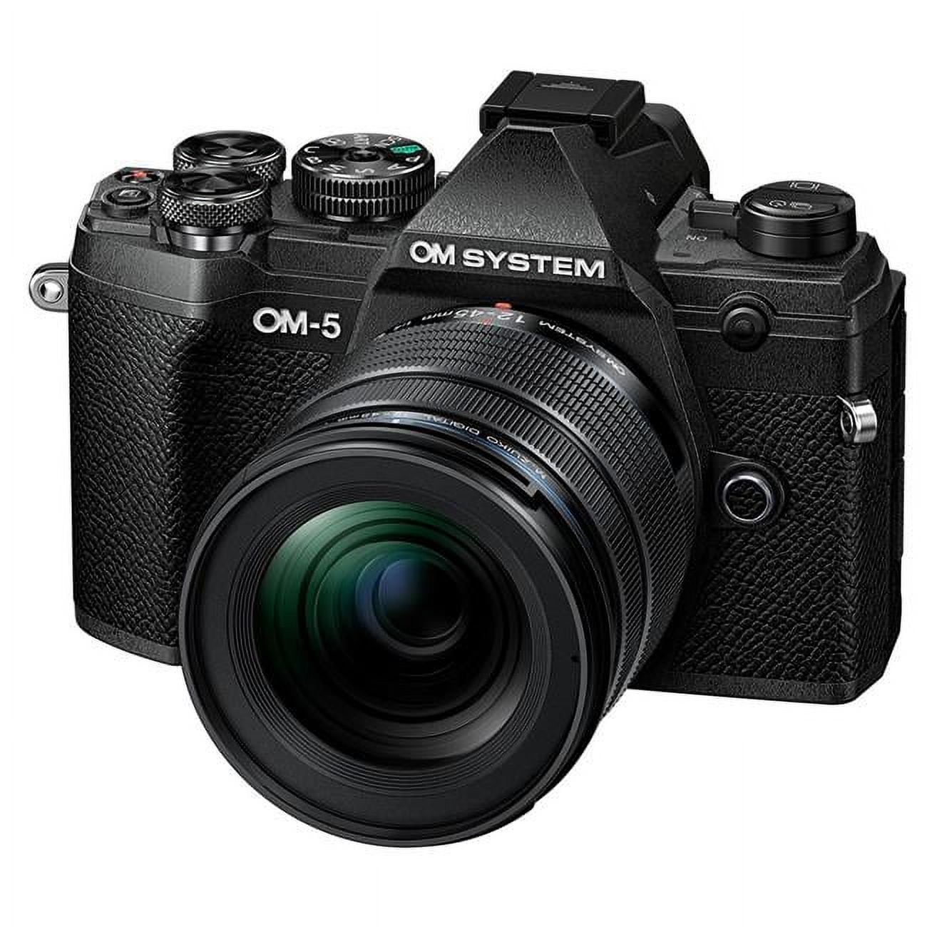 Picture of OM Digital Solutions V210022BU000 N 5 Mirrorless Digital Camera Kit, Black
