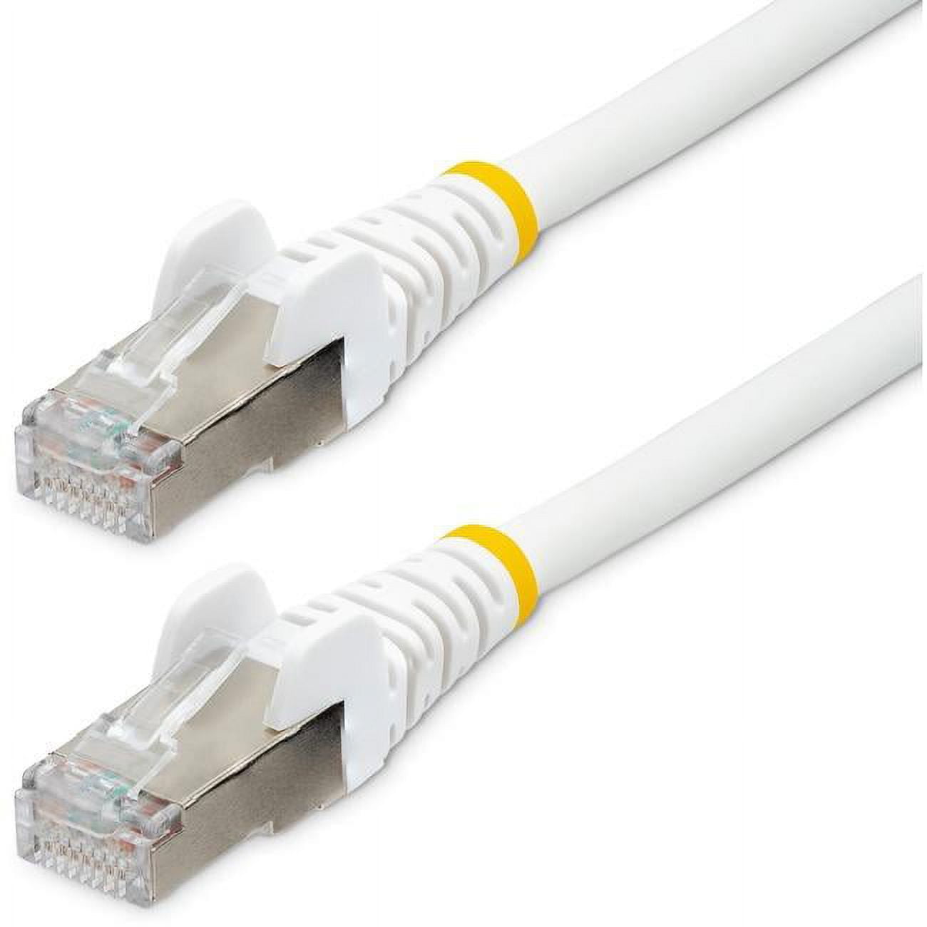 10 ft. LSZH CAT6A Ethernet Cable, White